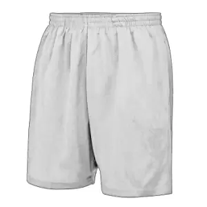 Image of AWDis Just Cool Childrens/Kids Sport Shorts (12-13 Years) (Arctic White)
