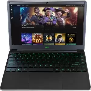 image of GEO GameCloud 140X 14.1" Laptop includes Microsoft 365 Personal 12-month subscription - Black