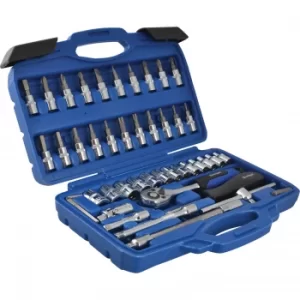 image of 46 Piece 1/4" Drive Socket Set