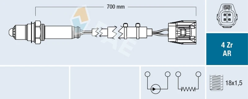 Image of FAE Lambda sensor FAE 75652