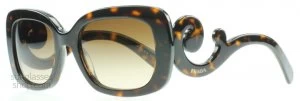 image of Prada Minimal Baroque Sunglasses Tortoise 2AU6S1 54mm