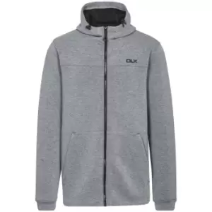 Image of Trespass Mens Vega Active Hooded Top (XS) (Grey Marl)