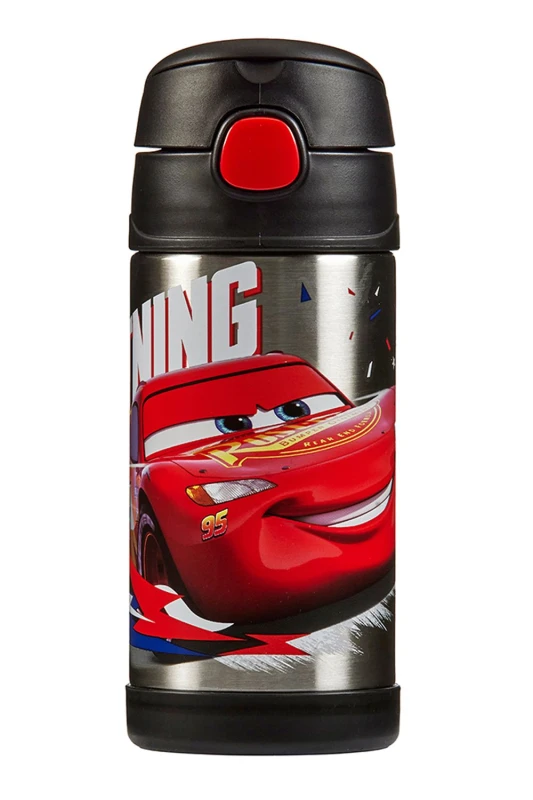 Image of Thermos Disney Cars FUNtainer Stainless Steel Bottle 355ml Multicolor Unisex