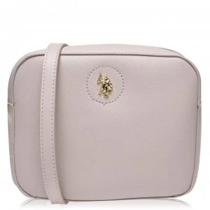 Image of US Polo Assn US Jones Camera Cross Body Bag - Beige 502