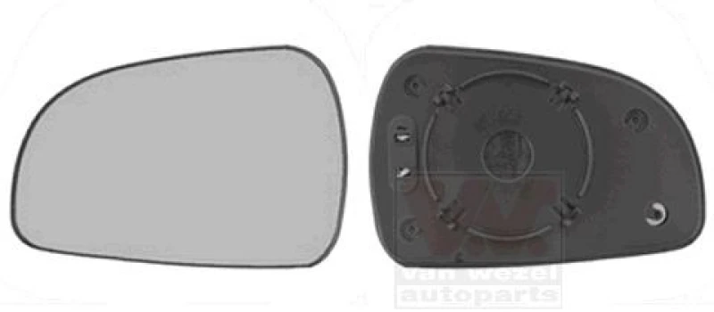Image of VAN WEZEL Wing mirror glass VAN WEZEL 8245837