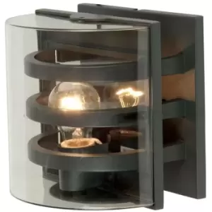 Image of Elstead Frida - 1 Light Indoor Wall Light Graphite IP54, E27
