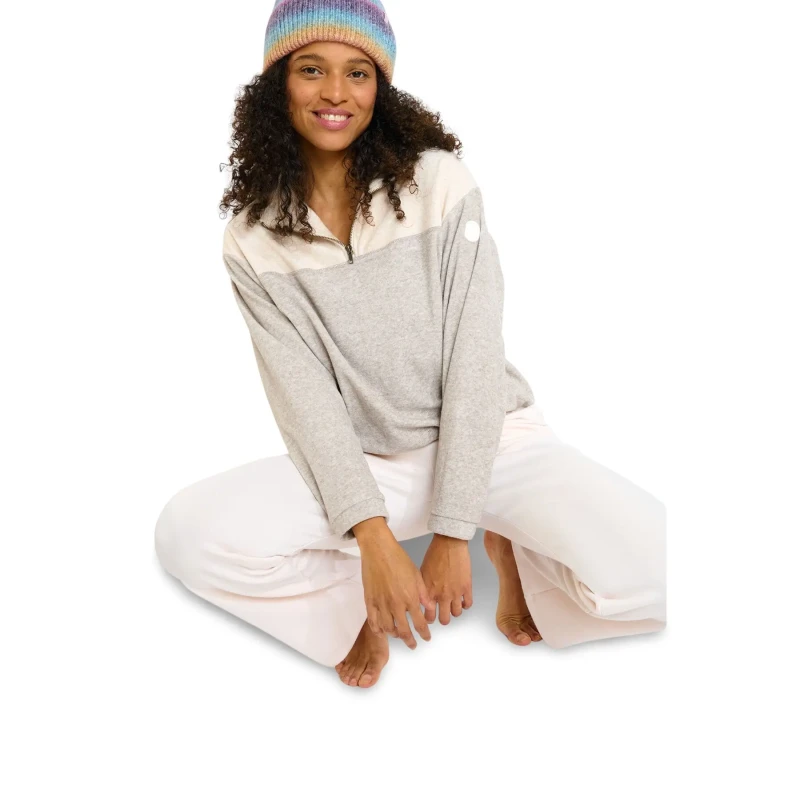 Image of banana moon Sweatshirt woman Banana Moon Anita Monroe Marron Female XS