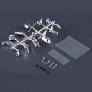 Image of Fastrax Chrome Wing Mirror Set 6 Types