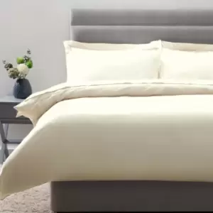 Image of Belledorm 450 Thread Count 100% Pima Cotton Duvet Cover Set, Ivory, Emperor
