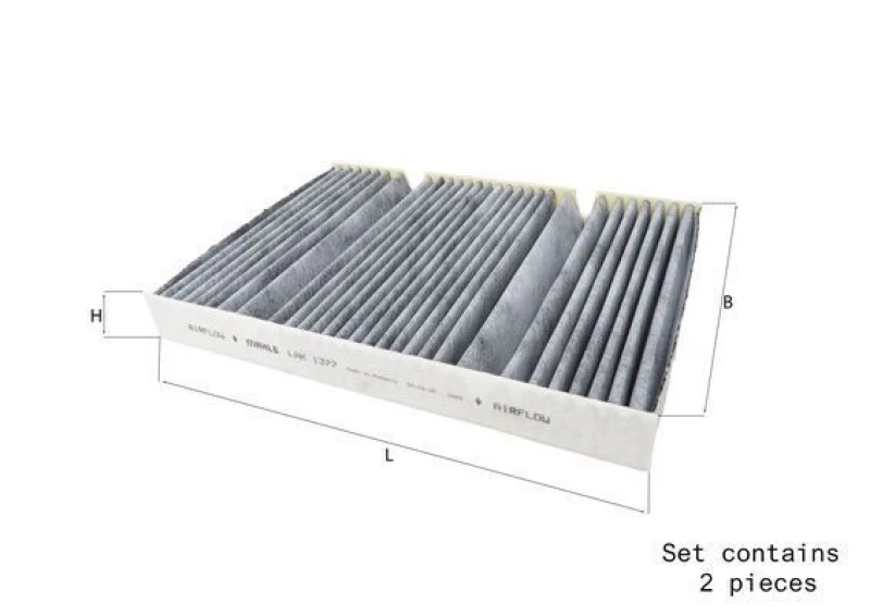 Image of Pollen filter MAHLE LAK 1377/S