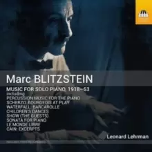 Image of Marc Blitzstein: Music for Solo Piano, 1918-63
