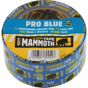 image of Everbuild Pro Blue Masking Tape 25mm 33m