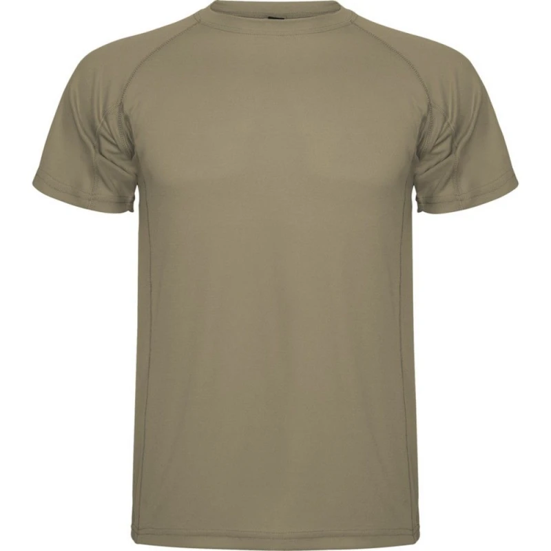 Image of ROLY ROLY Men Montecarlo Short-Sleeved Sports T-Shirt in Dark Brown Size: Small Dark Brown S Male 5063527538529
