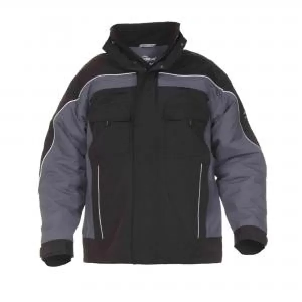 image of HYDROWEAR PROTECTIVE CLOTHING RIMINI SNS Waterproof, Pilot Jacket, Grey/Black, Large