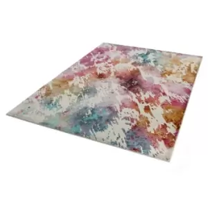 Image of Asiatic Carpets Amelie Watercolour Rug / Multi / Medium
