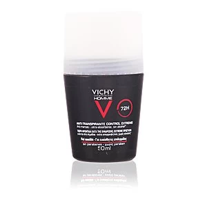 image of Vichy Homme Extreme Control Roll On Deodorant For Him 50ml