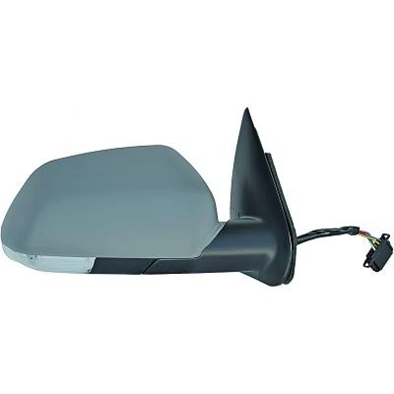 Image of DIEDERICHS 7831124 Wing mirror Right, Complete Mirror, primed Outside Mirror (50)