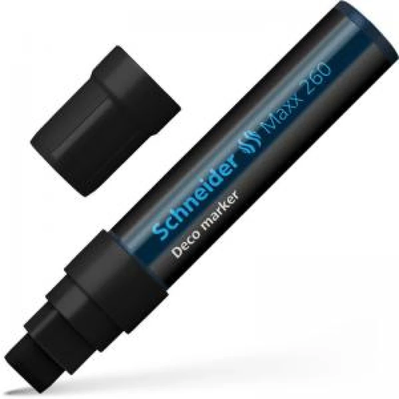 Image of Maxx 260 Chalk Marker Chisel Tip BK PK5 EXR49461SQ