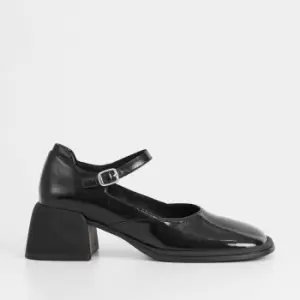 image of Vagabond Ansie Patent Leather Mary Jane Shoes - UK 8