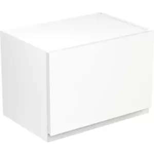 Image of Kitchen Kit Flatpack J-Pull Kitchen Cabinet Wall Bridge Unit Super Gloss 500mm in White MFC