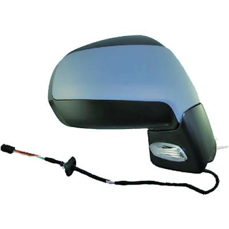 Image of DIEDERICHS 4235424 Wing mirror Right, Complete Mirror, primed Outside Mirror (50)