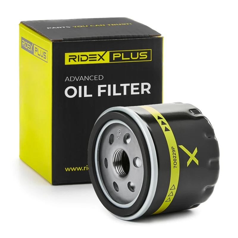 Image of RIDEX PLUS Oil filter RIDEX PLUS 7O0229P