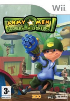 image of Army Men Soldiers of Misfortune Nintendo Wii Game