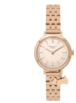 Radley RY4622 Womens Pink Dial Rose Gold Stainless Watch