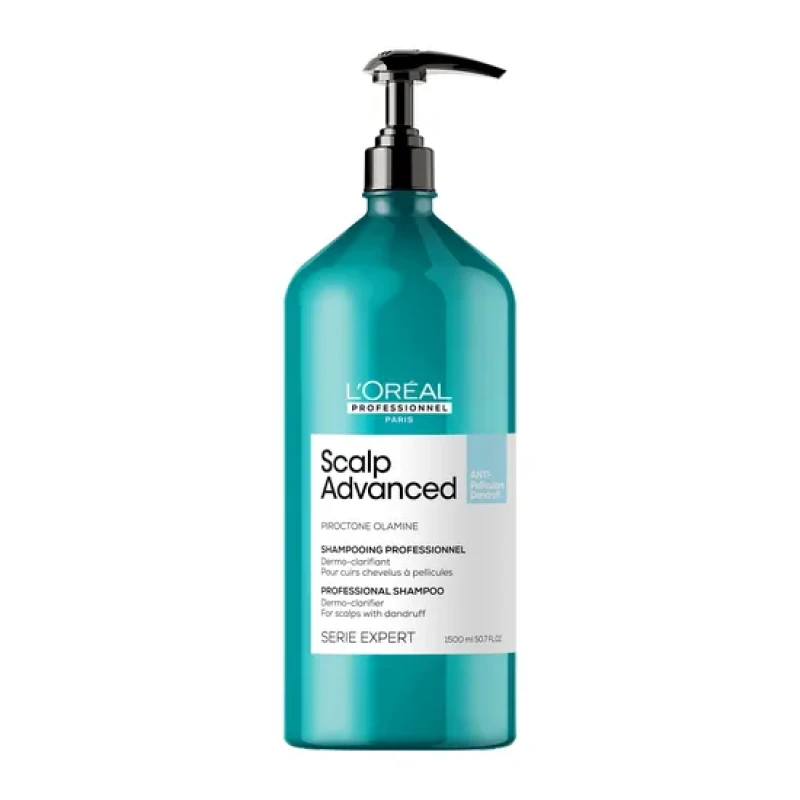 Image of LOreal Professionnel Serie Expert Scalp Advanced Anti-Dandruff Dermo-Clarifier Shampoo 1500ml