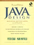 Image of java design building better apps and applets