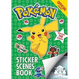 Image of The Official Pokemon Sticker Scenes Book by Pokemon (Paperback, 2017)