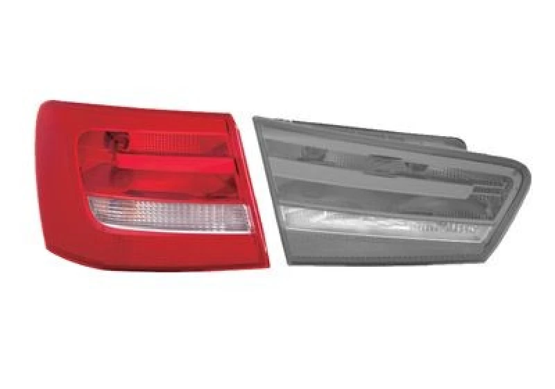 Image of VAN WEZEL 0343921U Rear light Outer section, with bulb holder, Left Combination Rearlight (391)