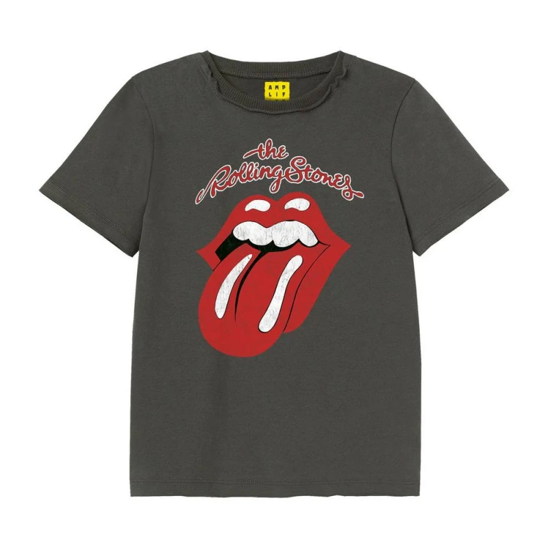Image of Amplified Clothing Vintage Tongue boys's Children's T shirt in Multicolour