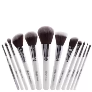 Image of Nanshy Masterful Collection Brush Set - Pearlescent White