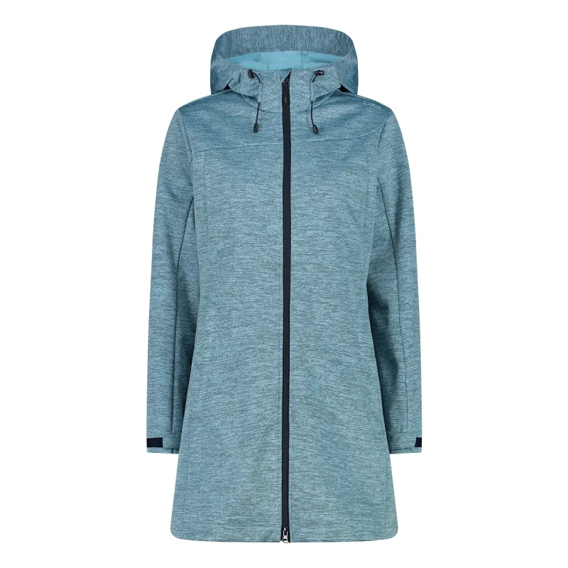 Image of CMP Womens softshell hoodie coat CMP Bleu Female D46