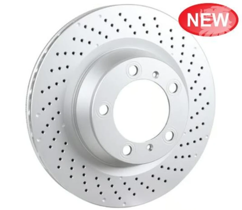 Image of JP GROUP 1663201580 Brake disc Rear Axle Right, perforated/vented Brake Disc (82)
