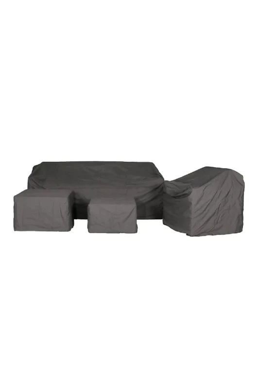 Image of Mint Outdoor Marbella Protective Furniture Cover in Black Unisex
