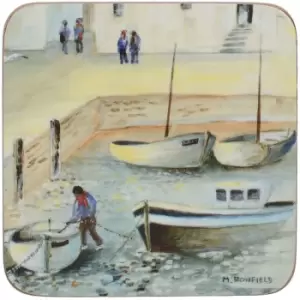 image of Creative Tops Cornish Harbour Coasters Set of 6