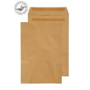 Image of Purely Everyday Manilla Self Seal Pocket 381x254mm Ref 12890 Pack 250