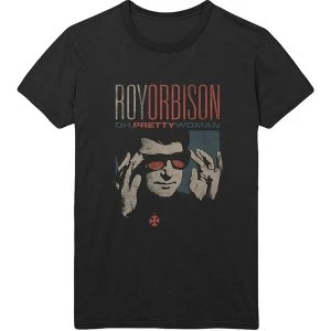 image of Roy Orbison - Pretty Woman Mens Large T-Shirt - Black