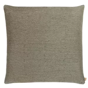 Image of Zeus Jacquard Cushion Bark, Bark / 55 x 55cm / Polyester Filled
