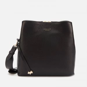 Image of Radley Womens Dukes Place Medium Compartment Multiway Bag - Black