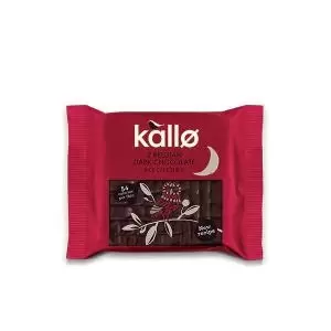 image of Kallo Belgian Dark Chocolate Rice Cake Thins Two Pack Pack of 30