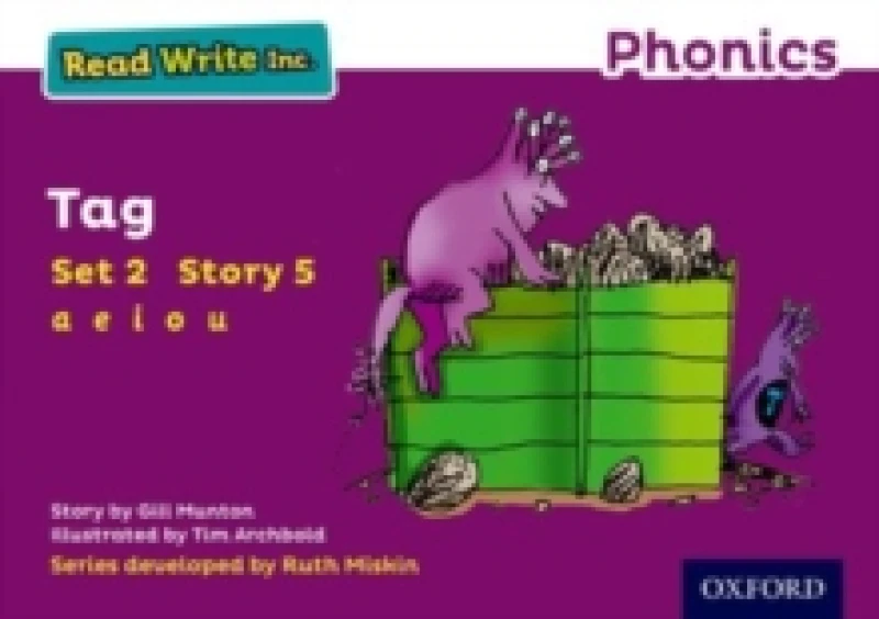 Image of Gill Munton Read Write Inc. Phonics: Tag (Purple Set 2 Storybook 5) Paperback Multi