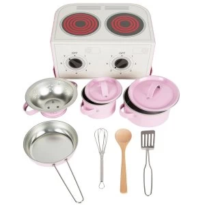 Image of Sass & Belle Pastel Pink Play Cooking Set