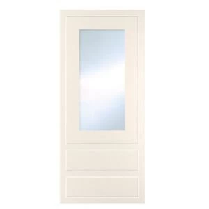Image of Cooke Lewis Carisbrooke Ivory Framed Dresser door drawer front W500mm Set of 3
