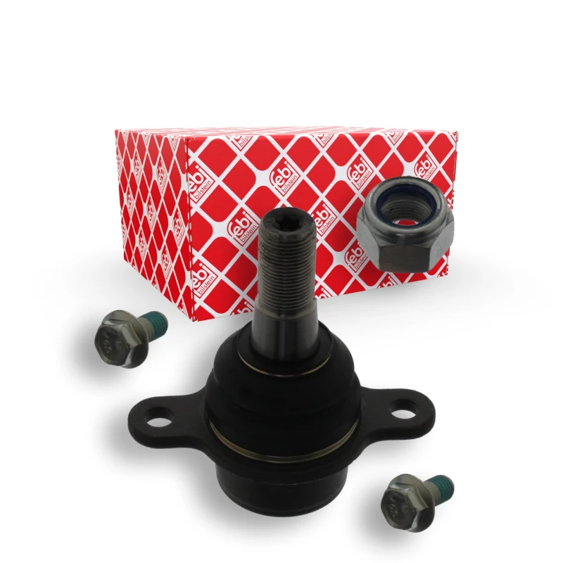 Image of FEBI BILSTEIN 36704 Ball joint OE Turbo NEW, Front Axle Right, with fastening/mounting material Support-/Steering Link (2462)