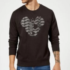 Danger Mouse Word Face Sweatshirt - Black - XXL