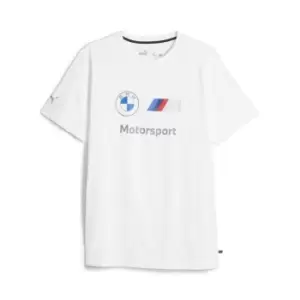 image of Puma MMS ESS Logo Tee - White