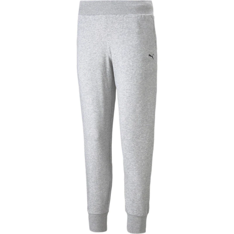 Image of Puma Womens Closed Hem Fleece Joggers L.Grey Heath female 10 (S)